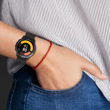 Силиконов ремък за Xiaomi MI Watch S1 Active/Цветна лента за часа Smartwatch Колани