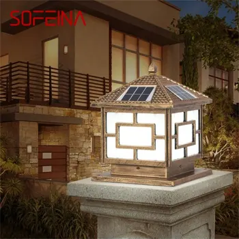 Слънчев външен лампа SOFEINA, led лампа, Водонепроницаемое модерно осветление за вътрешен двор, веранди, тераси, вили във вътрешния двор