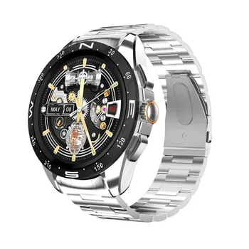 Смарт часовници H6 Max Bluetooth Покана AI, гласова помощ, мъжки бизнес умен часовник от неръждаема стомана, гривни за фитнес-тракер
