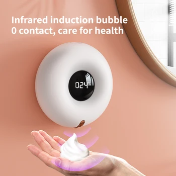 Стенен led дисплей Xiaozhi, Автоматична Индукционная мивка за ръце с пяна, Сензор за пяна, Домакински инфрачервен сензор, Захранващи сапун