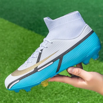 Футболни обувки и обувки Messi на едро Chuteira Society Здрава, удобна е качествена футболна обувки за по-лесно футзала на открито