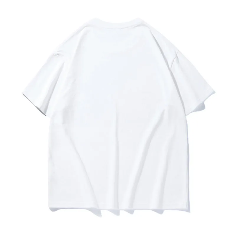 2023 Летните Забавни Маркови Мъжки Ризи, Модни Тениски, Мъжки Памучни Блузи, Бял Къс Ръкав, Нова Черна Ежедневни Свободна Тениска