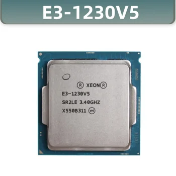 Xeon E3-1230 v5 E3 1230v5 E3 1230 v5 3,4 Ghz Четириядрен восьмипоточный процесор 80 W LGA 1151