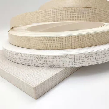 Кромкооблицовочный дървени гранули PVC 22 мм х 100 метра за машинна обработка Текстурная четка за тъкани с каменен зърно