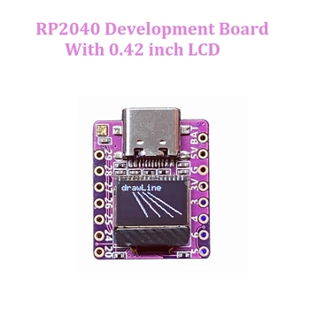 Такса за удължаване на срока за разработване на RP2040 с подкрепата на LCD дисплея 0,42 инча за Arduino Micropyth за Raspberry Pi Pico